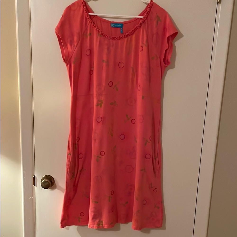 Fresh Produce Pink Midi Dress
